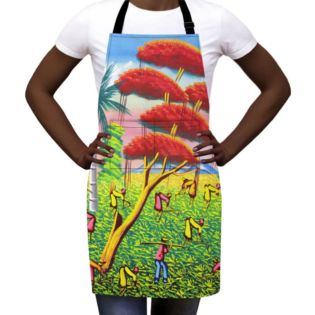 African Culture Art Apron - Summer Aprons