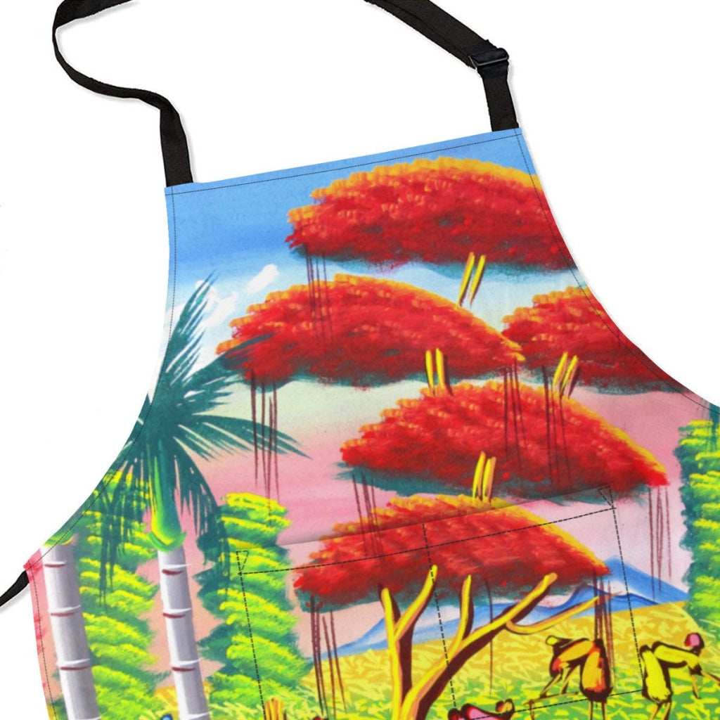 African Culture Art Apron - Summer Aprons