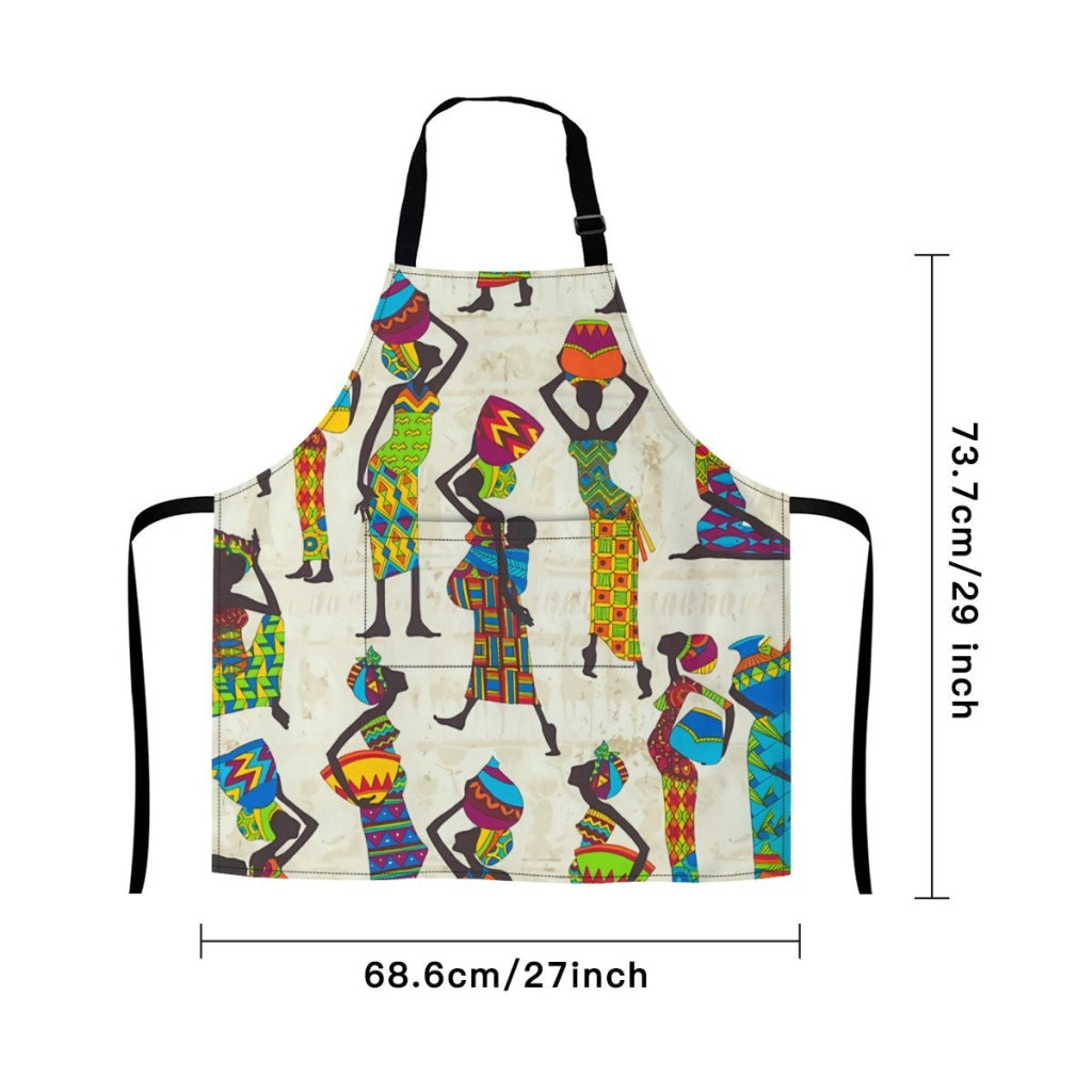 African Culture Art Apron - We Aprons