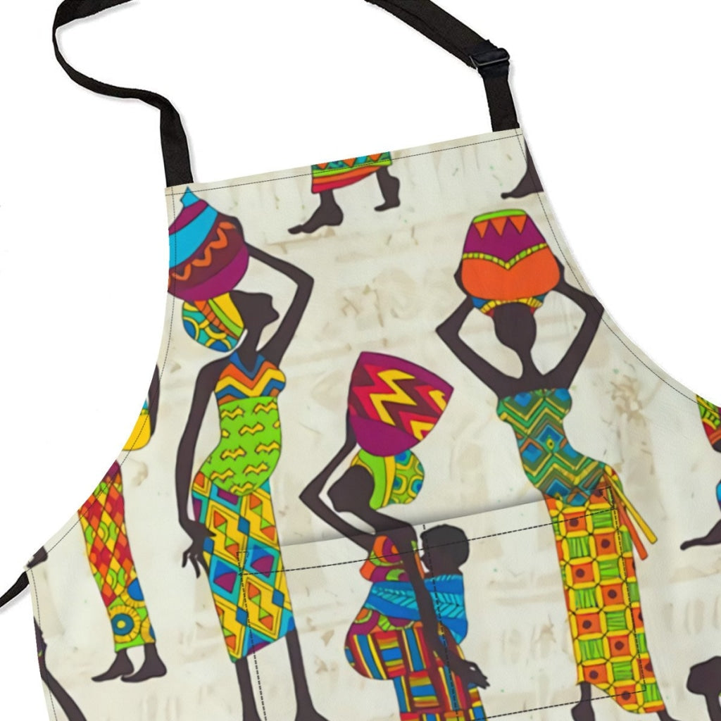 African Culture Art Apron - We Aprons