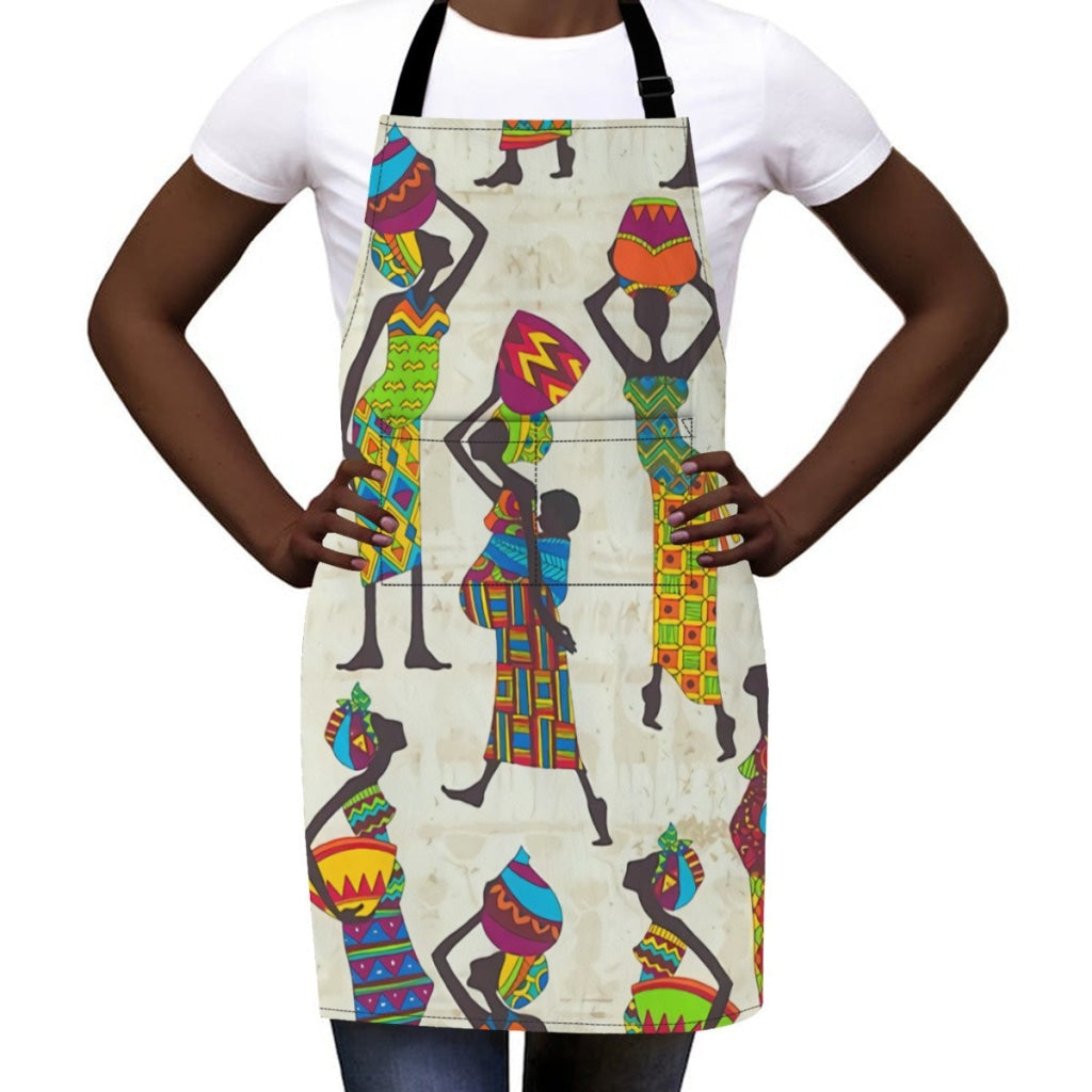 African Culture Art Apron - We Aprons