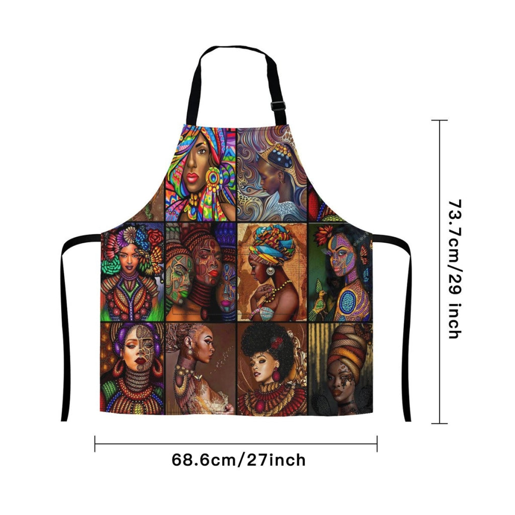 African Culture Art Apron