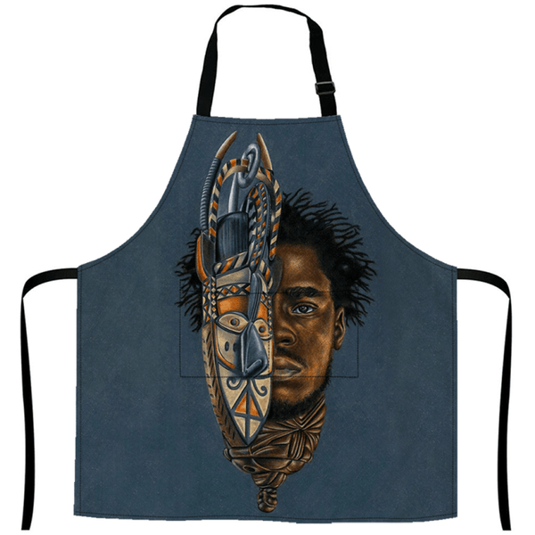 African Culture Art Apron