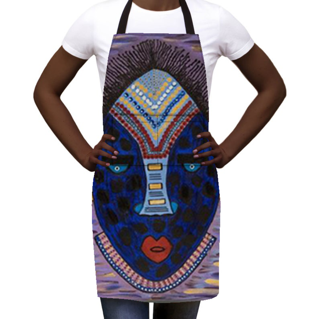 African Culture Art Apron