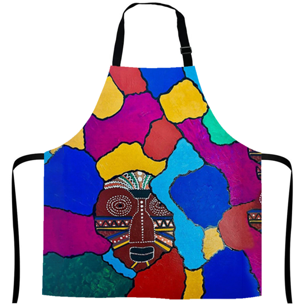 African Culture Art Apron