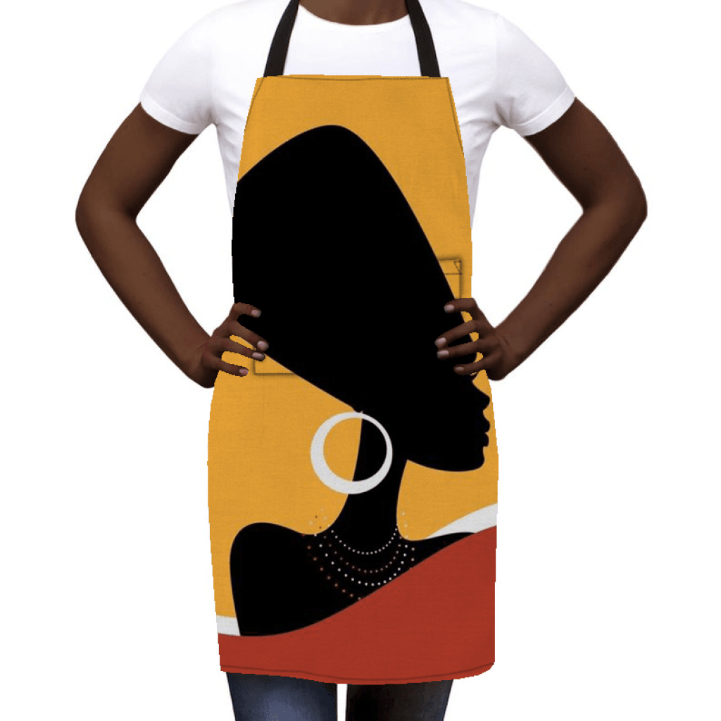 African Culture Art Apron