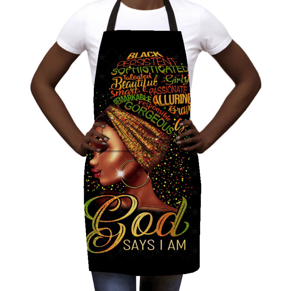 African Culture Art Apron