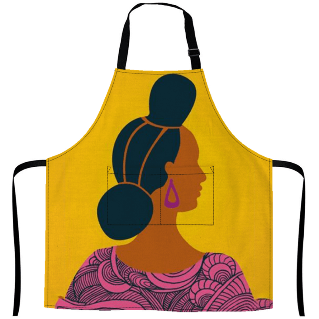 African Culture Art Apron