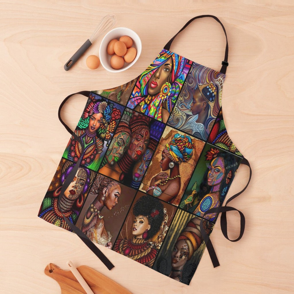 African Culture Art Apron