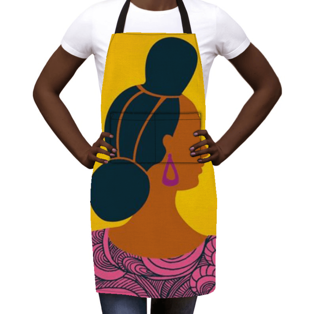 African Culture Art Apron