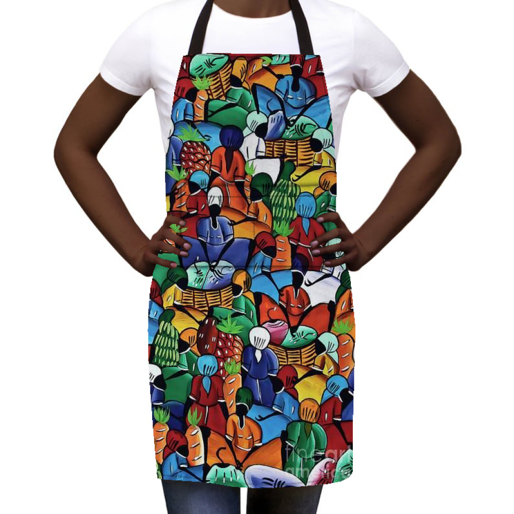 African Culture Art Apron