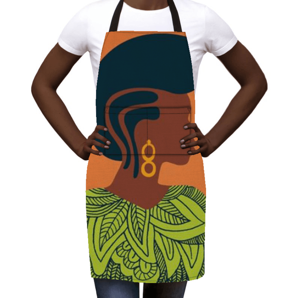 African Culture Art Apron