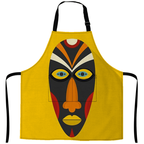 African Culture Art Apron