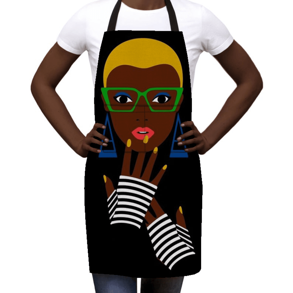 African Culture Art Apron