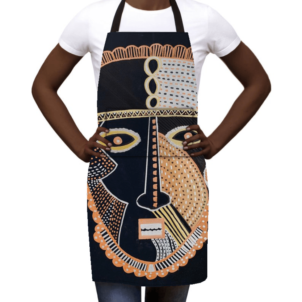 African Culture Art Apron