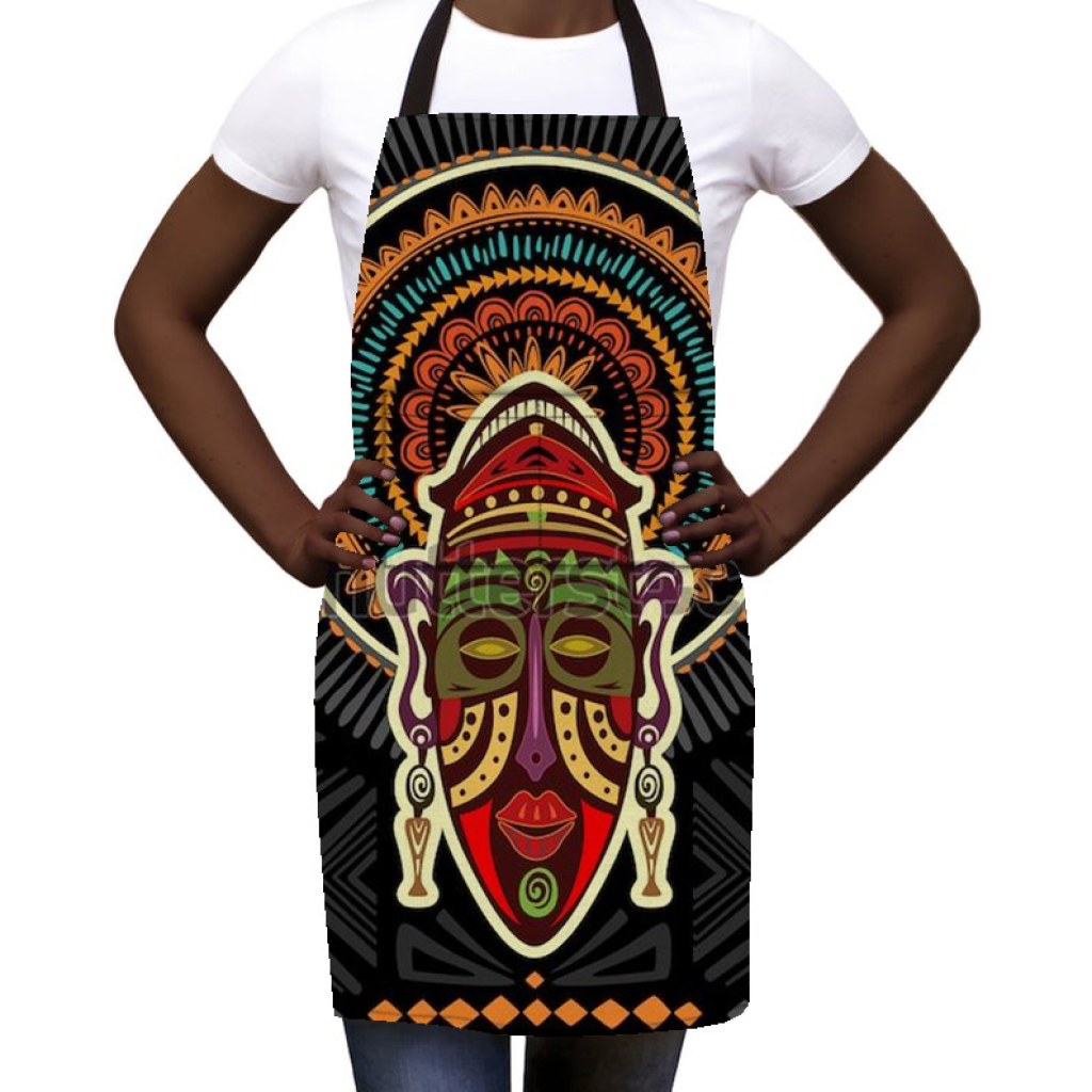 African Culture Art Apron