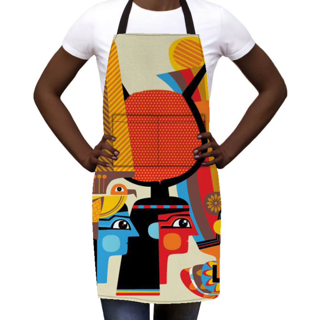 African Culture Art Apron