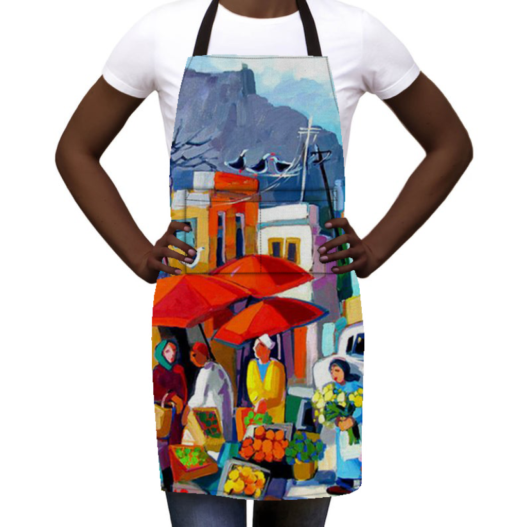 African Culture Art Apron