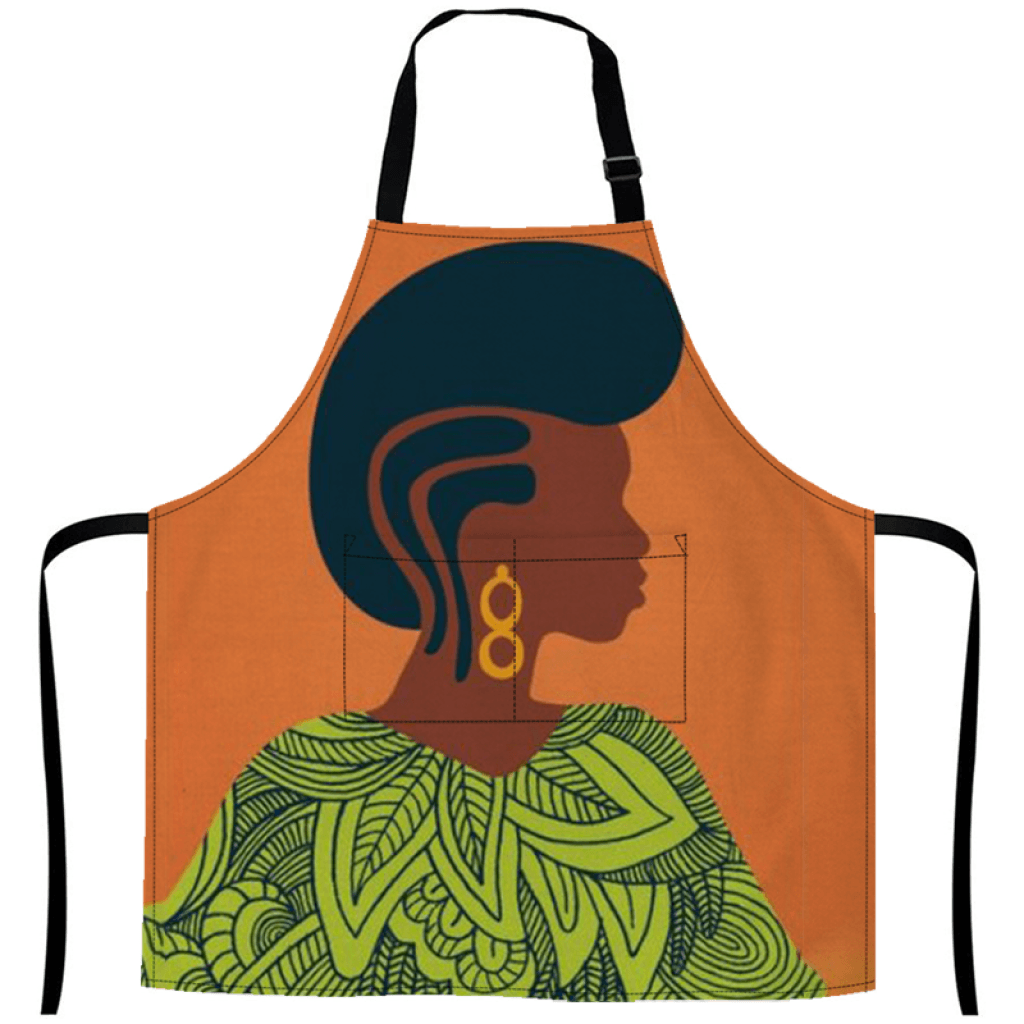 African Culture Art Apron