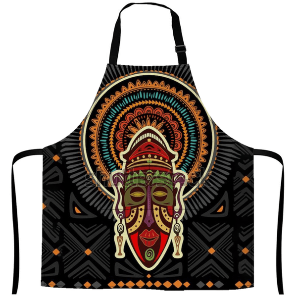 African Culture Art Apron