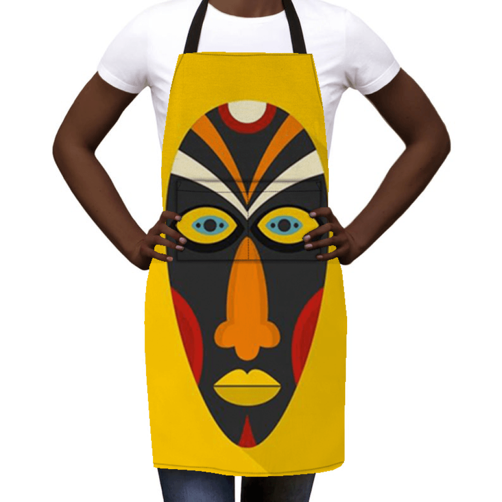 African Culture Art Apron