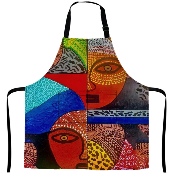 African Culture Art Apron