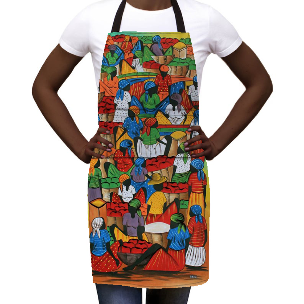 African Culture Art Apron