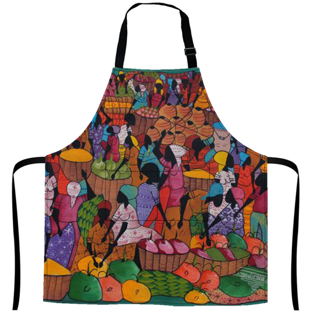 African Culture Art Apron