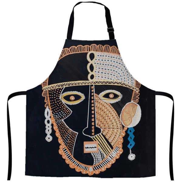 African Culture Art Apron