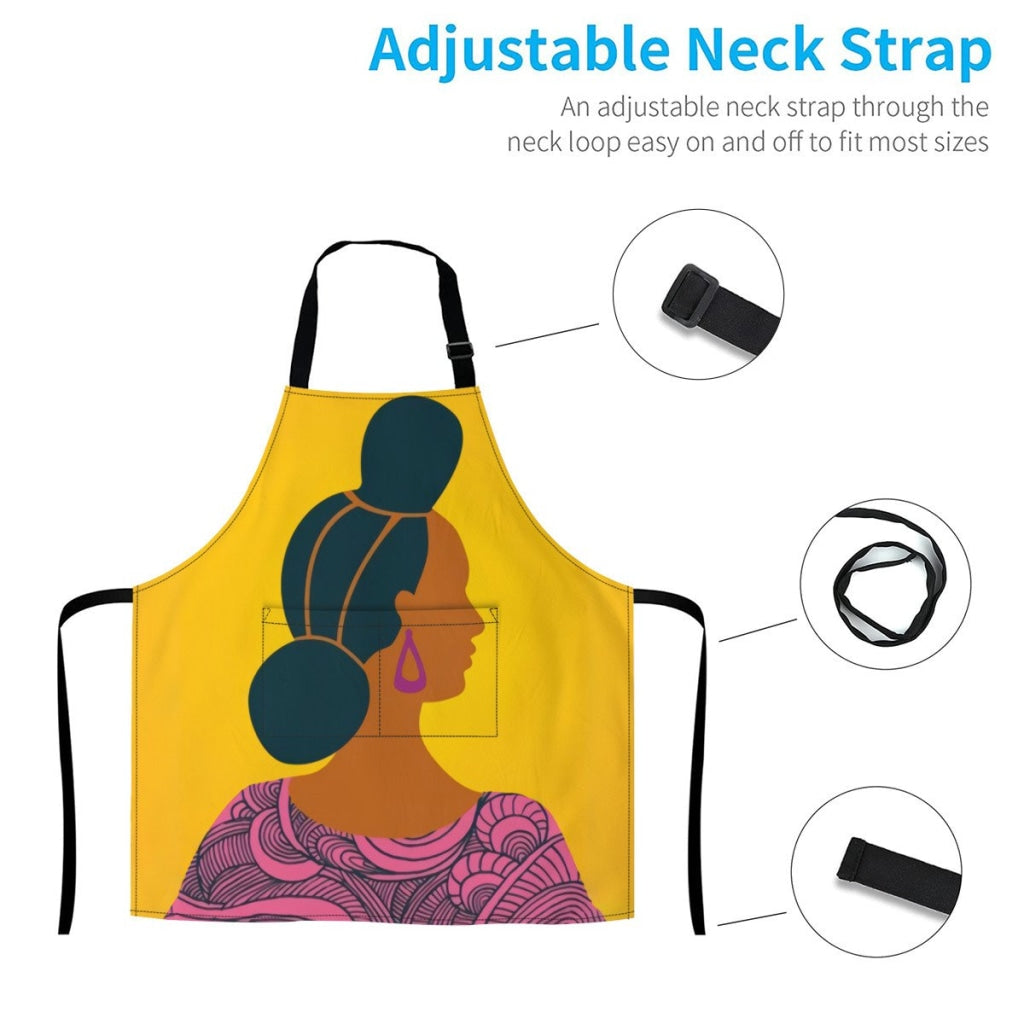 African Culture Art Apron - Women 2 Aprons