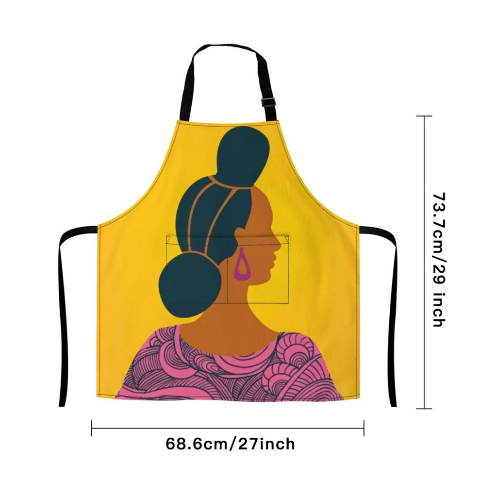 African Culture Art Apron - Women 2 Aprons