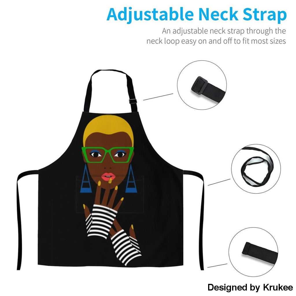 African Culture Art Apron - Women 8 Aprons