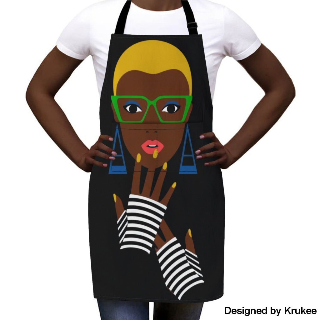 African Culture Art Apron - Women 8 Aprons