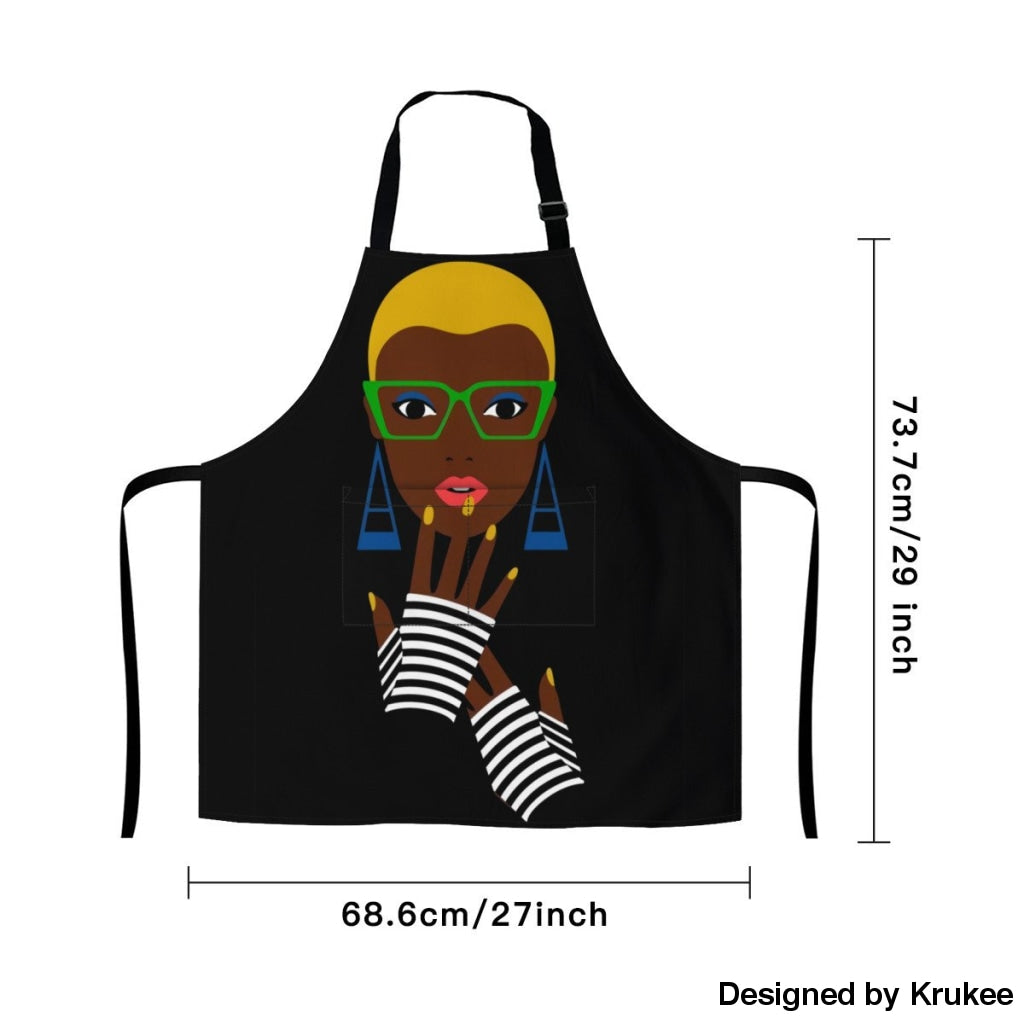 African Culture Art Apron - Women 8 Aprons