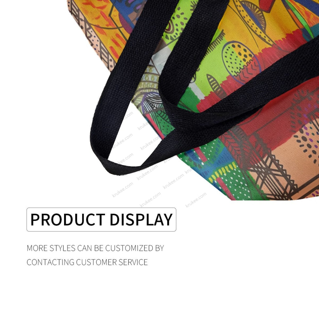 African Culture Art Printcanvas Tote Bag