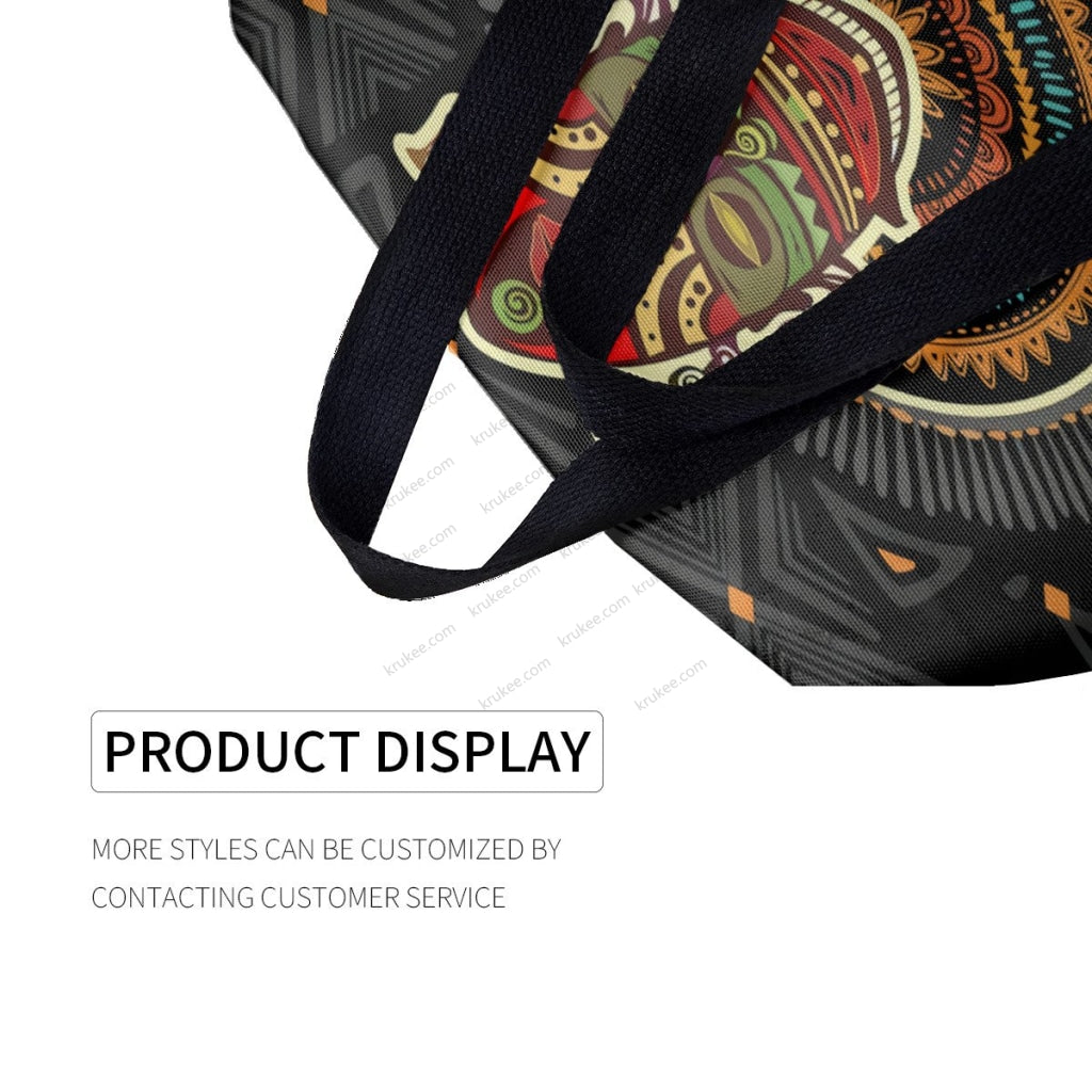 African Culture Art Printcanvas Tote Bag