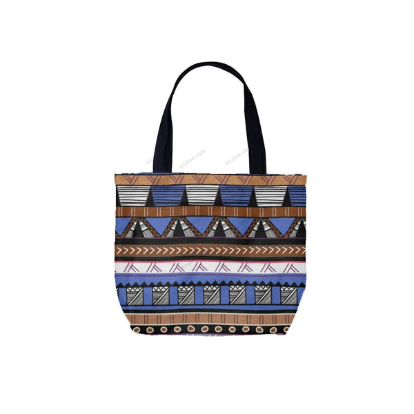 African Culture Art Printcanvas Tote Bag White / One Size