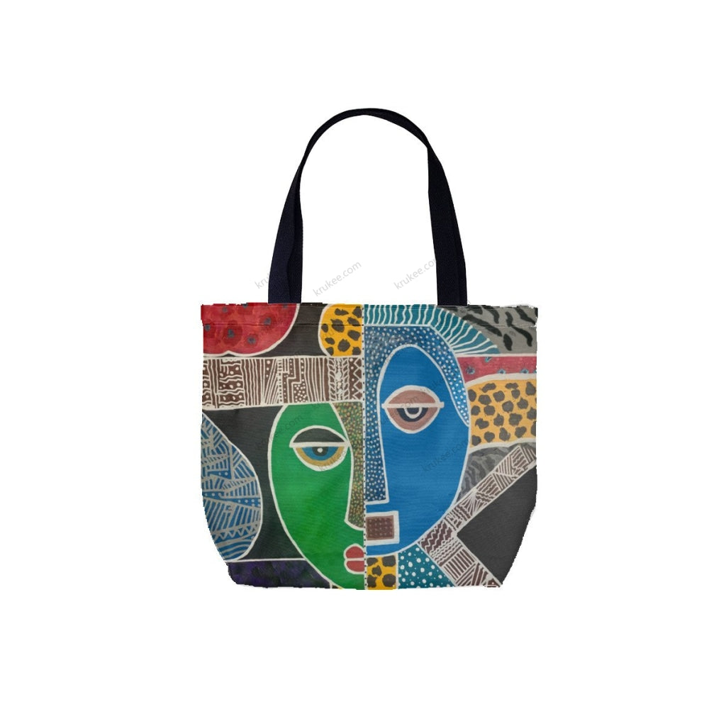 African Culture Art Printcanvas Tote Bag White / One Size