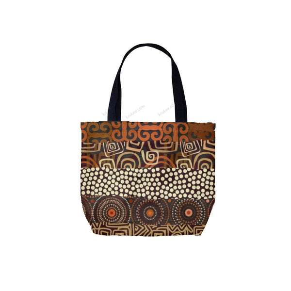 African Culture Art Printcanvas Tote Bag White / One Size