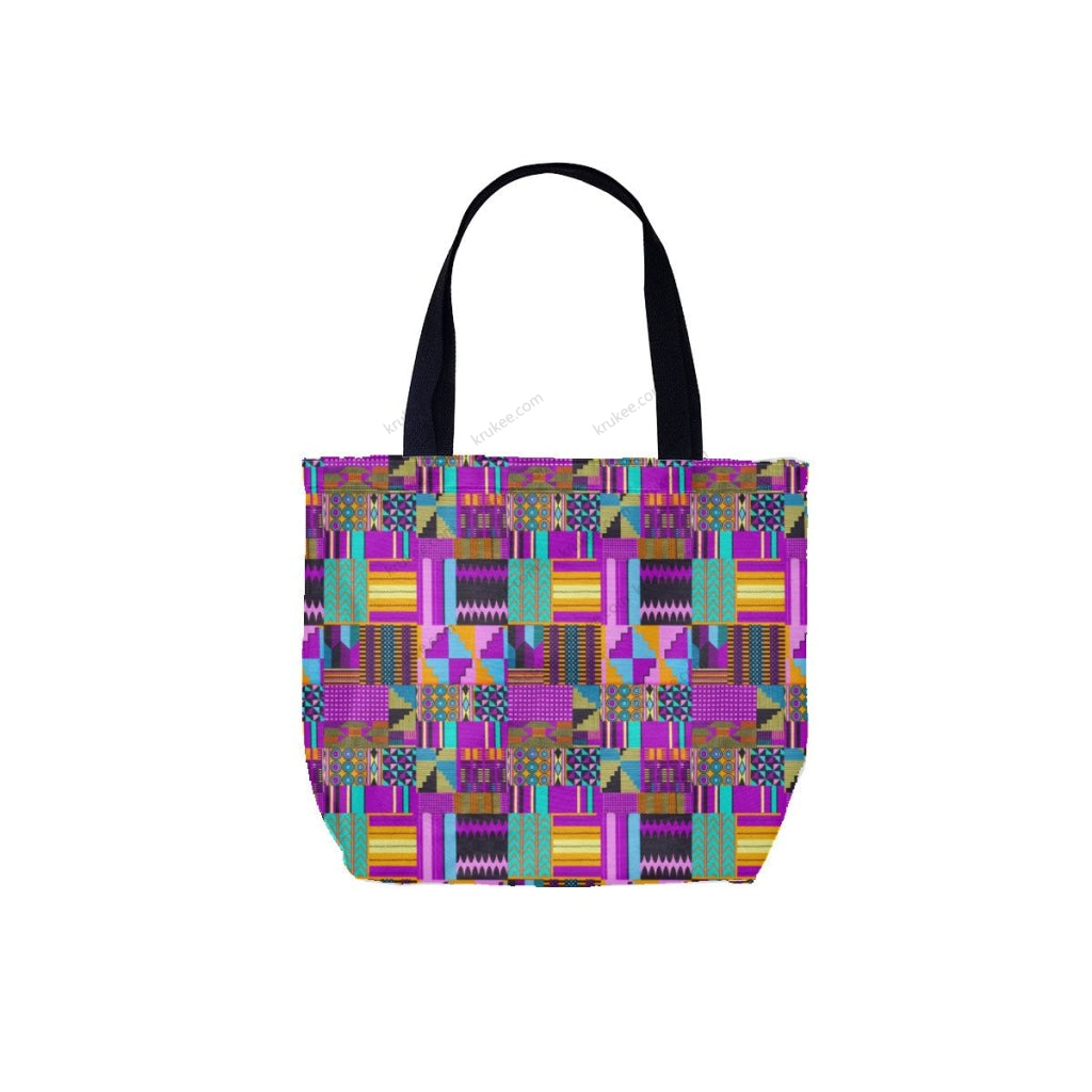 African Culture Art Printcanvas Tote Bag White / One Size