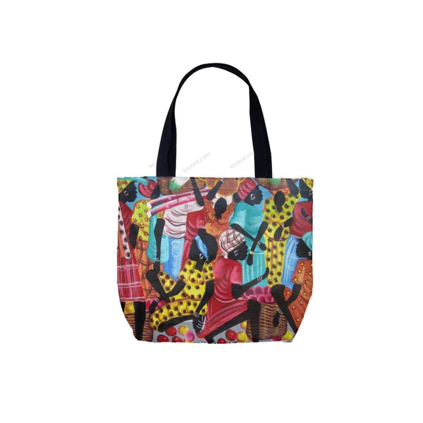 African Culture Art Printcanvas Tote Bag White / One Size