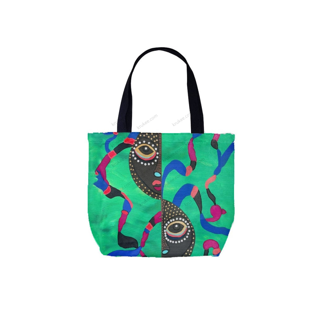 African Culture Art Printcanvas Tote Bag White / One Size