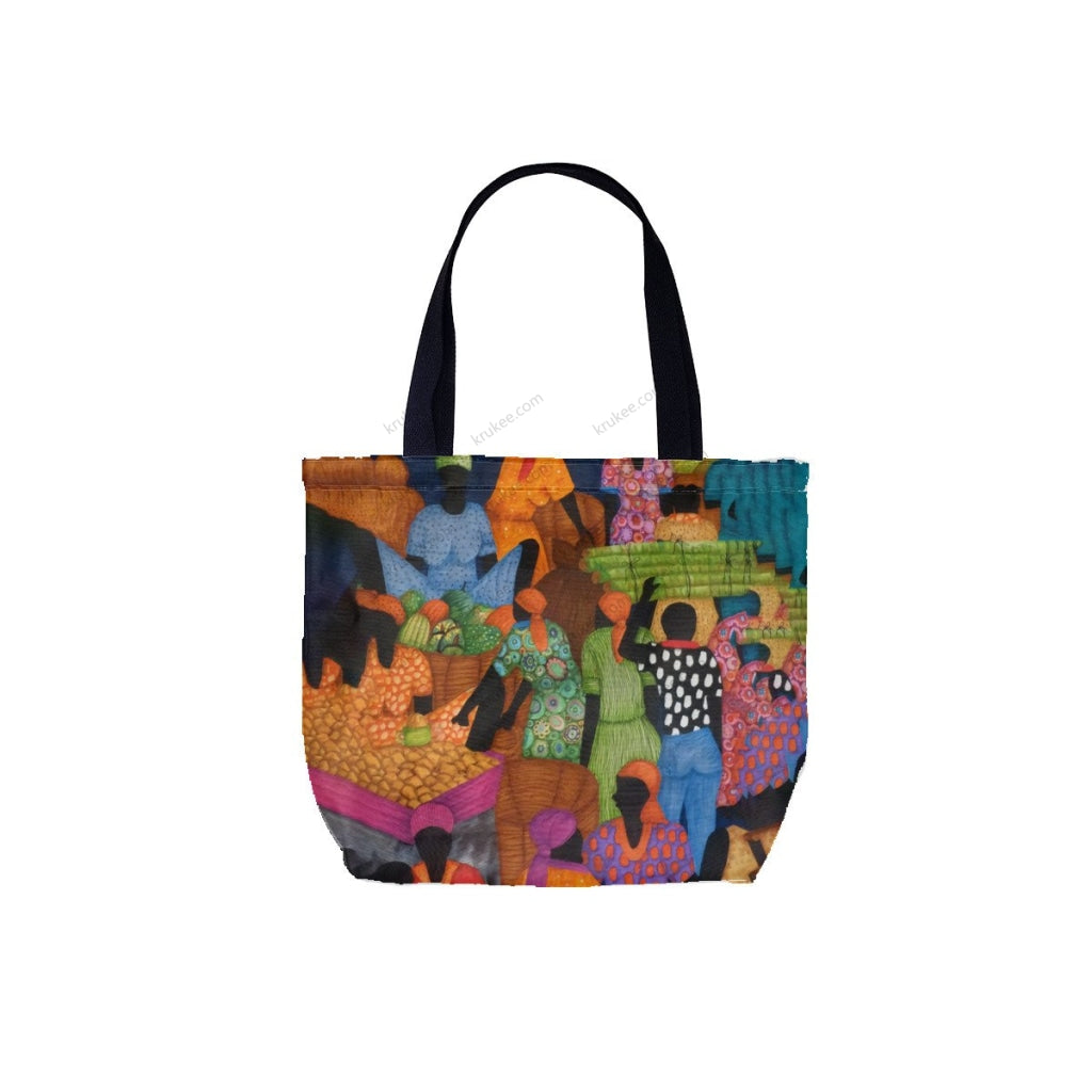 African Culture Art Printcanvas Tote Bag White / One Size