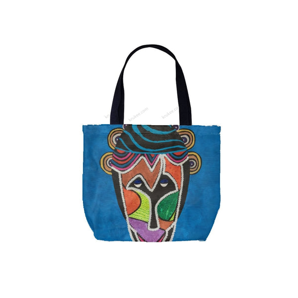 African Culture Art Printcanvas Tote Bag White / One Size