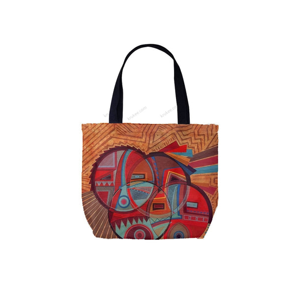 African Culture Art Printcanvas Tote Bag White / One Size