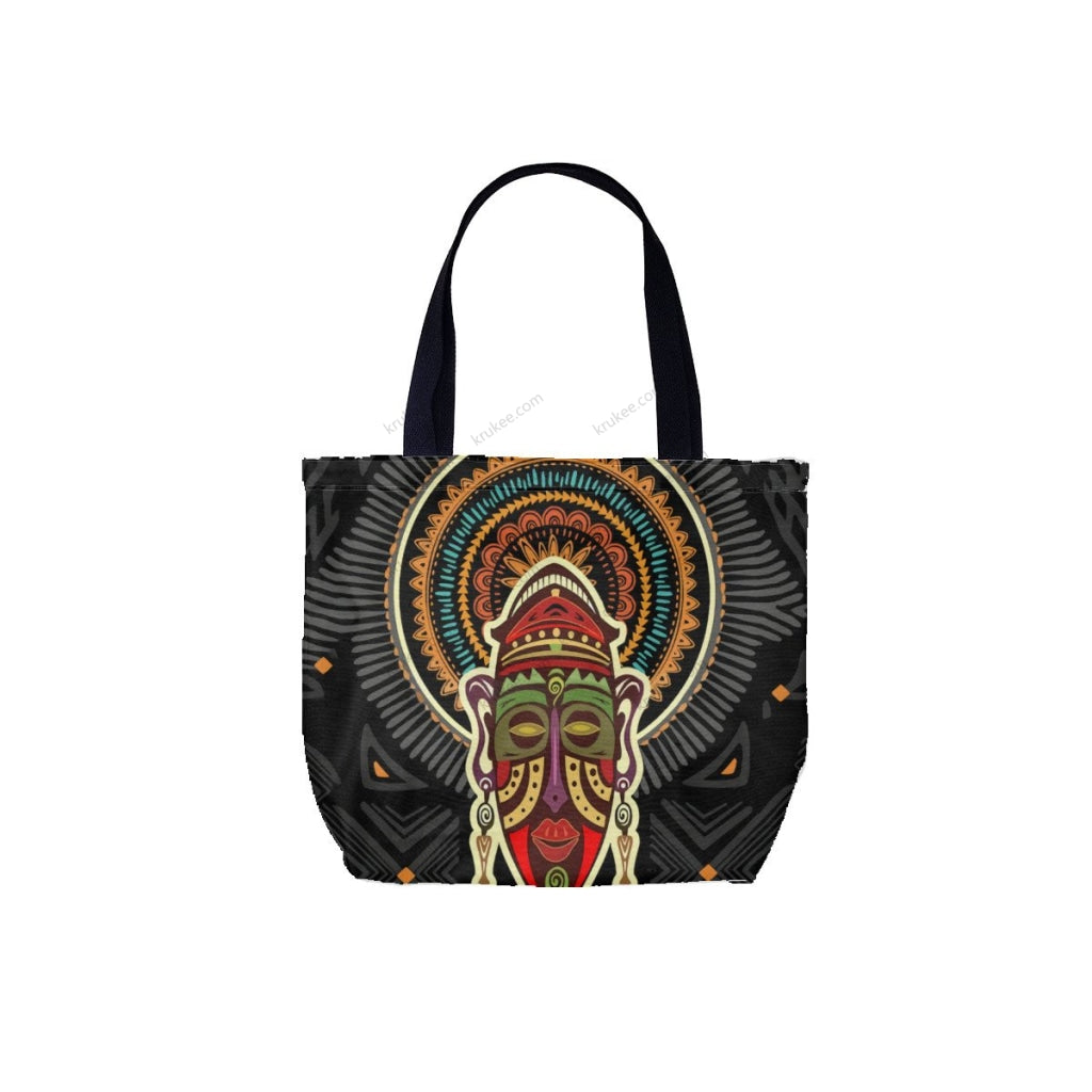 African Culture Art Printcanvas Tote Bag White / One Size