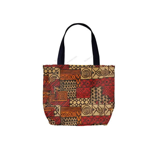 African Culture Art Printcanvas Tote Bag White / One Size