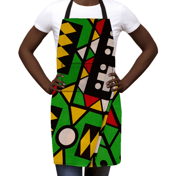 African Print Apron