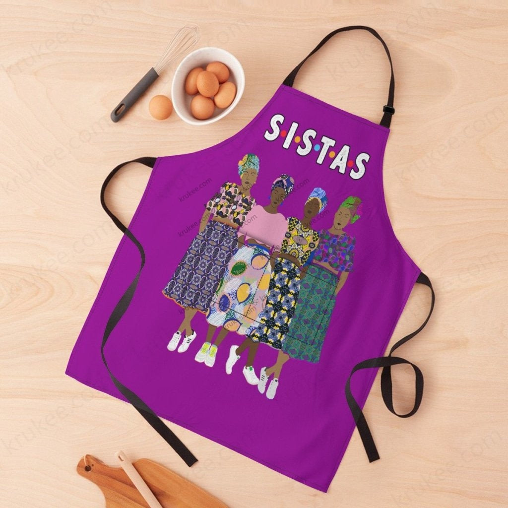 Apron For Sistas White / One Size 4