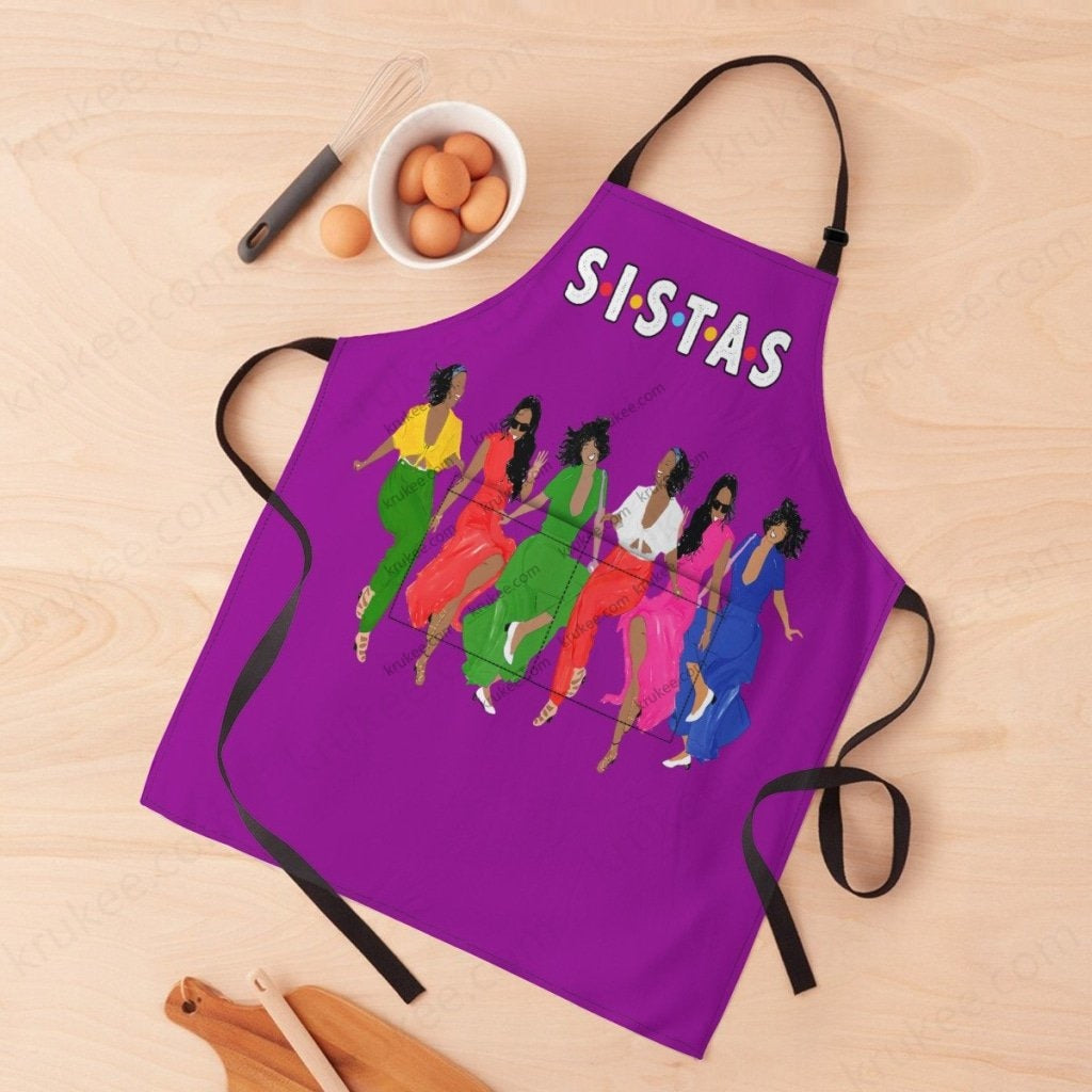 Apron For Sistas White / One Size 6